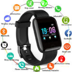 الساعة الذكية D13  Smartwatch الرياضية لقياس معدل النبضات وتعقب اللياقة البدنية للرجال والنساء